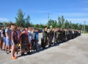 Сегодня в Григориополе состоялось открытие итоговых военно – спортивных сборов среди казачат