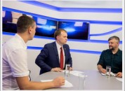 Президент Евгений Шевчук – в программе Первого Приднестровского телеканала «Журналисты приглашают»