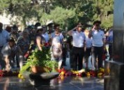 В Григориополе возложили цветы к Мемориалу «Скорбящая мать»