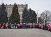 Открытие главной новогодней ёлки в Григориополе