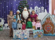 Дед Мороз со Снегурочкой поздравили с наступающими новогодними и рождественскими праздниками воспитанников социальных групп