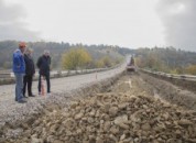 Александр Розенберг оценил ход ремонта объездной дороги в Григориополе